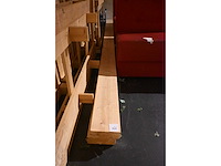 400cm / houten balk / houten plaatmateriaal (6x) - afbeelding 2 van  4