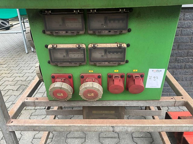 400v/400amp bouw aansluitkast - afbeelding 3 van  4