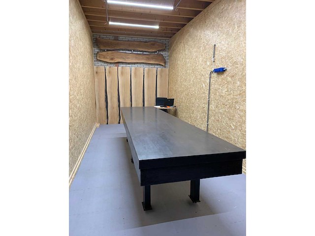 400x100x89cm lastafel meettafel vlaktafel. - afbeelding 1 van  1