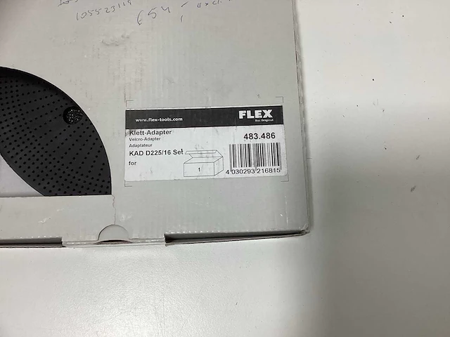 407 (2x) flex klett-adapter klitterbandadapter (kad d225/16) - afbeelding 3 van  7
