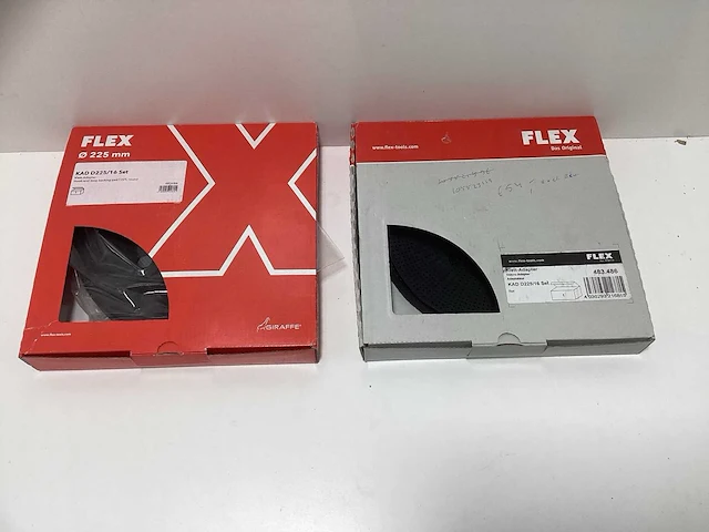 407 (2x) flex klett-adapter klitterbandadapter (kad d225/16) - afbeelding 1 van  7