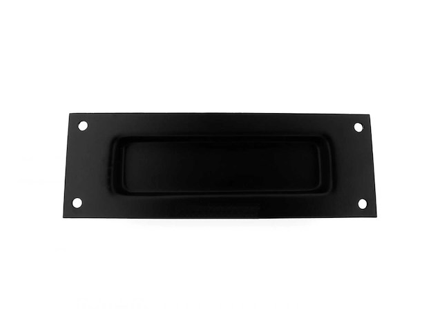 (408x) komgreep - 17 cm - zwart - afbeelding 1 van  1