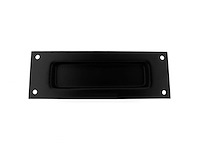 (408x) komgreep - 17 cm - zwart - afbeelding 1 van  1