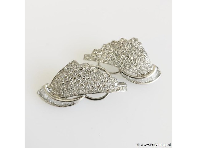 4.09ct earrings - afbeelding 4 van  6