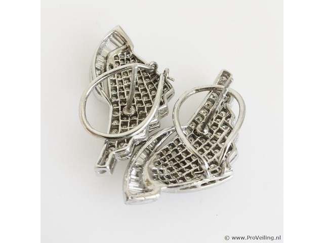 4.09ct earrings - afbeelding 5 van  6