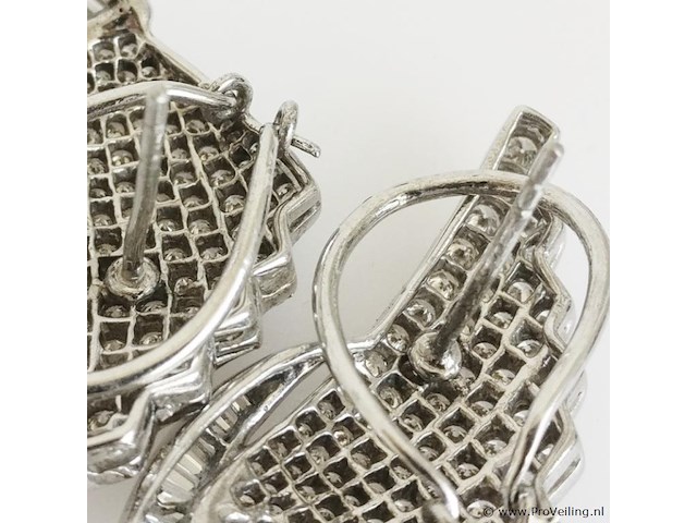 4.09ct earrings - afbeelding 6 van  6