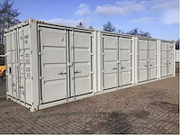40ft high cube hq / 12 meter opslagcontainer met 3 zijdeuren - afbeelding 1 van  16