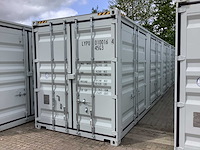 40ft high cube hq / 12 meter opslagcontainer met 3 zijdeuren - afbeelding 12 van  16