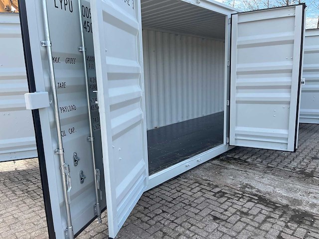 40ft high cube hq / 12 meter opslagcontainer met 3 zijdeuren - afbeelding 2 van  18