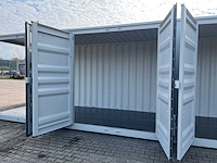 40ft high cube hq / 12 meter opslagcontainer met 3 zijdeuren - afbeelding 5 van  18