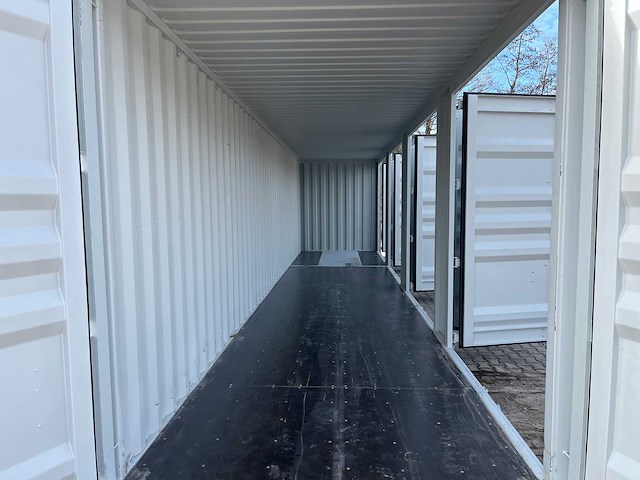 40ft high cube hq / 12 meter opslagcontainer met 3 zijdeuren - afbeelding 6 van  18