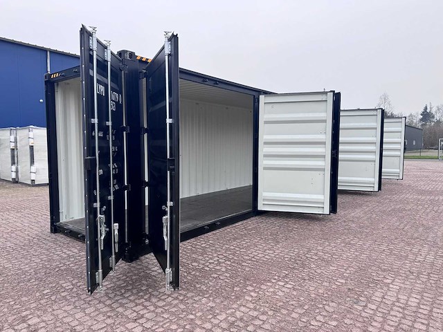 40ft high cube hq / 12 meter opslagcontainer met 3 zijdeuren - afbeelding 18 van  21