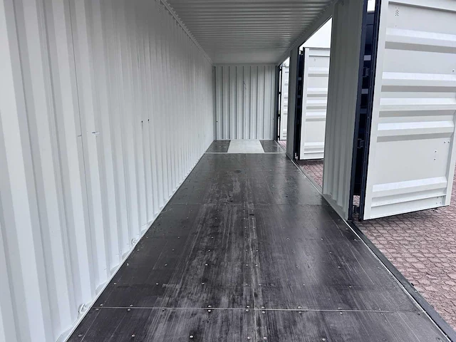 40ft high cube hq / 12 meter opslagcontainer met 3 zijdeuren - afbeelding 13 van  21
