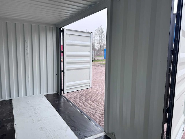 40ft high cube hq / 12 meter opslagcontainer met 3 zijdeuren - afbeelding 4 van  9