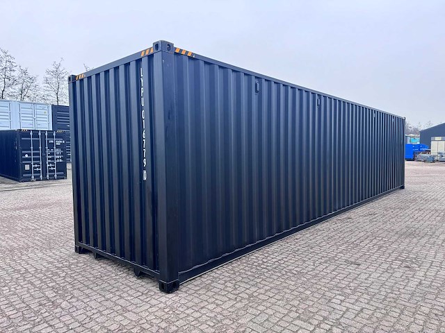 40ft high cube hq / 12 meter opslagcontainer met 3 zijdeuren - afbeelding 17 van  21