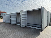 40ft high cube hq / 12 meter opslagcontainer met 3 zijdeuren - afbeelding 6 van  7