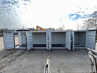40ft high cube hq / 12 meter opslagcontainer met 3 zijdeuren - afbeelding 7 van  7
