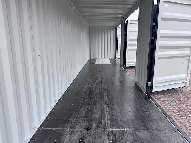 40ft high cube hq / 12 meter opslagcontainer met 3 zijdeuren - afbeelding 18 van  19