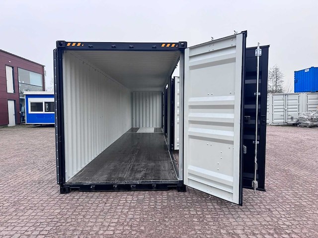 40ft high cube hq / 12 meter opslagcontainer met 3 zijdeuren - afbeelding 11 van  19