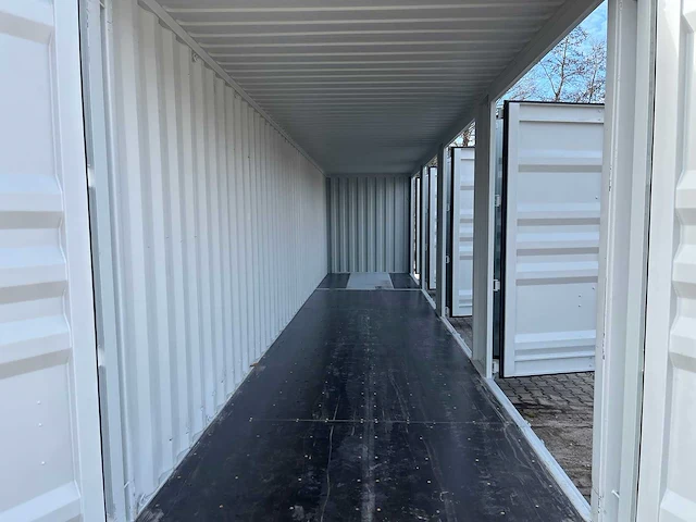 40ft high cube hq / 12 meter opslagcontainer met 3 zijdeuren - afbeelding 6 van  18