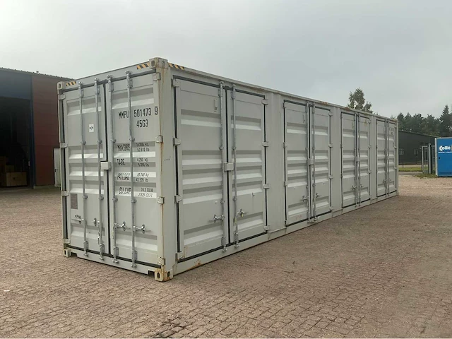 40ft high cube opslagcontainer met 4 zijdeuren - afbeelding 1 van  21