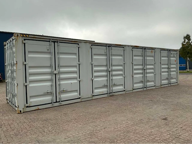 40ft high cube opslagcontainer met 4 zijdeuren - afbeelding 21 van  21