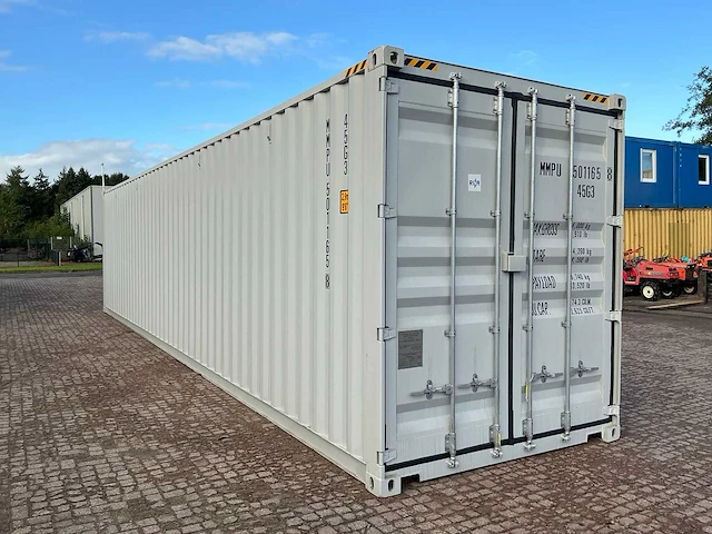 40ft high cube opslagcontainer met 4 zijdeuren - afbeelding 9 van  16
