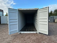 40ft high cube opslagcontainer met 4 zijdeuren - afbeelding 14 van  16