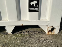 40ft high cube zorg-/kantoorcontainer met hydraulisch nivelleersysteem – volledig uitgerust - afbeelding 5 van  5