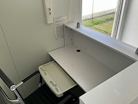 40ft high cube zorg-/kantoorcontainer met hydraulisch nivelleersysteem – volledig uitgerust - afbeelding 2 van  6