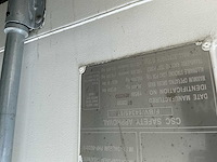 40ft high cube zorg-/kantoorcontainer met hydraulisch nivelleersysteem – volledig uitgerust - afbeelding 5 van  6