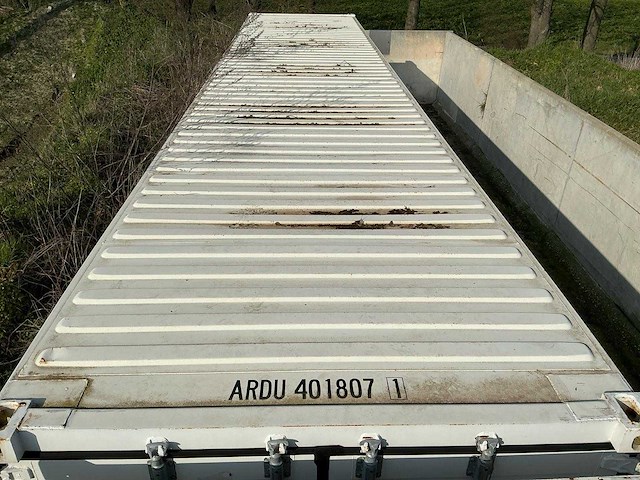 40ft high cube zorg-/kantoorcontainer met hydraulisch nivelleersysteem – volledig uitgerust - afbeelding 6 van  6
