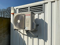 40ft zorg-/kantoorcontainer met hydraulisch nivelleersysteem – volledig uitgerust - afbeelding 42 van  43