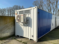 40ft zorg-/kantoorcontainer met hydraulisch nivelleersysteem – volledig uitgerust - afbeelding 43 van  43