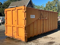 40m³ afzetcontainer v.v. hydraulische klep