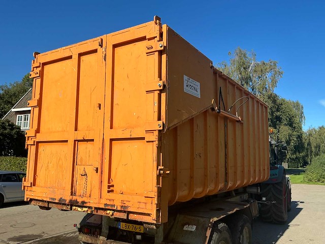 40m³ afzetcontainer v.v. hydraulische klep - afbeelding 4 van  10