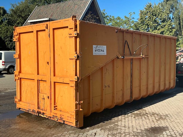 40m³ afzetcontainer v.v. hydraulische klep - afbeelding 1 van  10