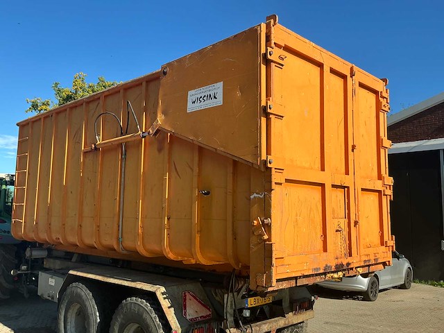 40m³ afzetcontainer v.v. hydraulische klep - afbeelding 6 van  10