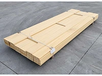 40x abachi triple rhombus 21 x 140mm , lengte 238cm - afbeelding 4 van  6