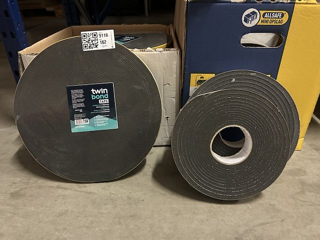 40x diversen w.o. dubbelzijdig foamtape, compriband twinbond, zwart - afbeelding 2 van  7
