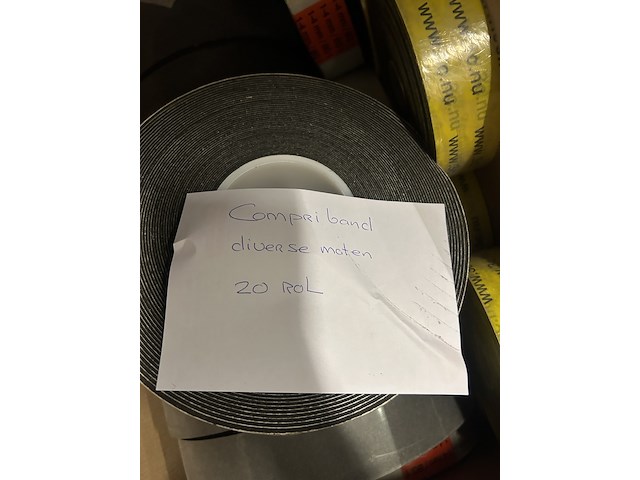 40x diversen w.o. dubbelzijdig foamtape, compriband twinbond, zwart - afbeelding 7 van  7
