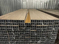 40x eiken composiet lamellen / composiet roomdivider - 300 cm lang - afbeelding 3 van  6