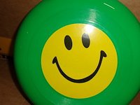 40x frisbee smiley groen - afbeelding 2 van  3