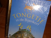 40x gouden boekje tongetje in de bijenkorf - afbeelding 1 van  3