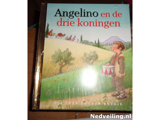 40x luxe gouden boekje angelino - afbeelding 1 van  3