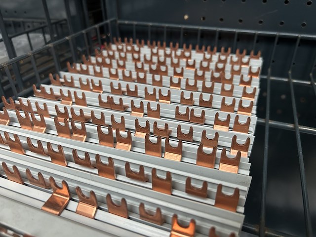 40x meterkast accessoires w.o. zekeringen, houders w.o. hager - afbeelding 5 van  9