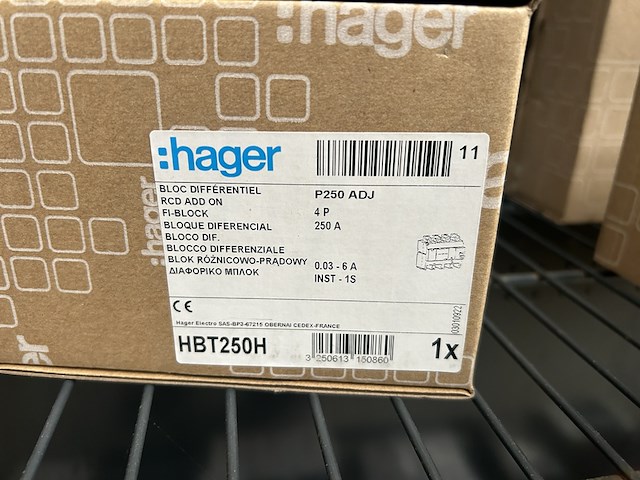 40x meterkast accessoires w.o. zekeringen, houders w.o. hager - afbeelding 6 van  9