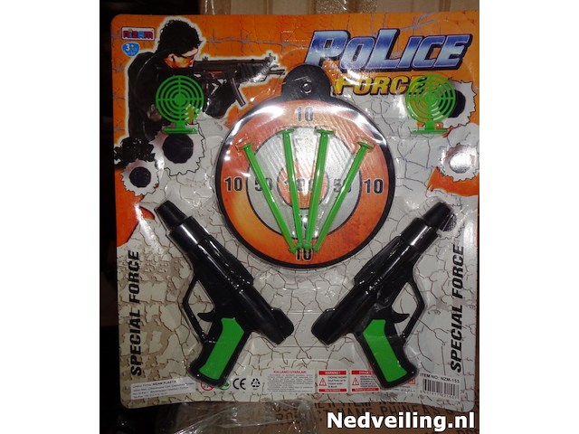 40x police force op grote kaart - afbeelding 2 van  3