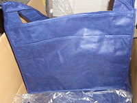 40x postman bag blauw met hengsel