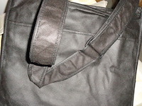40x postman bag zwart met hengsel - afbeelding 3 van  3